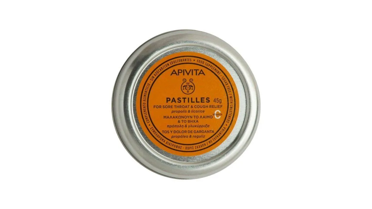 Apivita Pastilles Πρόπολη Γλυκόριζα Κουτί 45 g