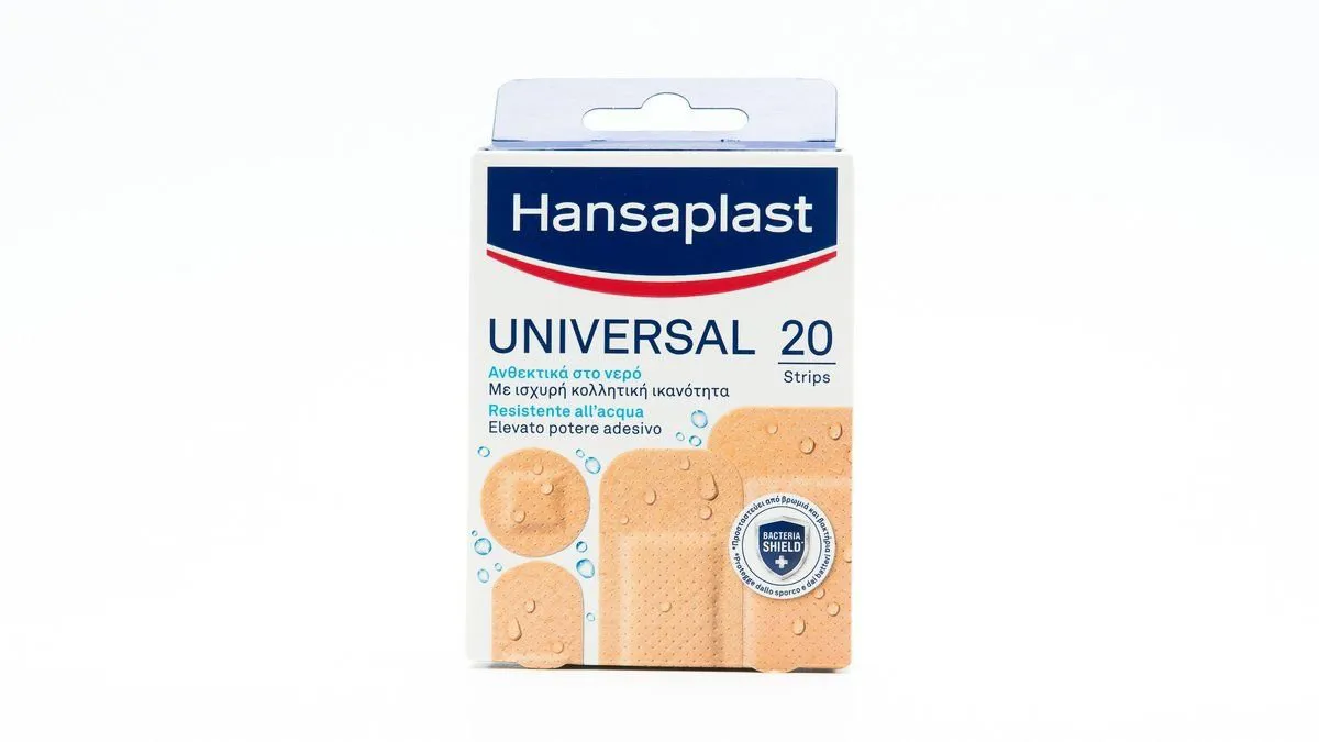 Hansaplast Universal Water Resistant Επιθέματα Ανθεκτικά στο Νερό. 20τεμ