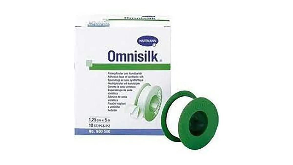 Omnisilk 1.25cmx5m Αυτοκολλητη Ταινια Μεταξι
