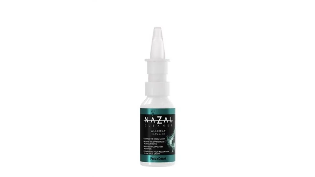 Frezyderm Nazal Cleaner Allergy (0,9% NaCl) Ρινικό Εκνέφωμα για την Ανακούφιση Συμπτωμάτων Αλλεργικής Ρινίτιδας 30 ml