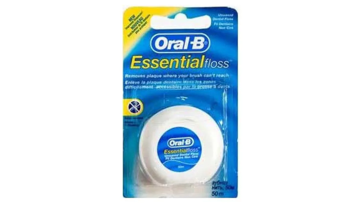 Oral B Dental Floss Unwaxed