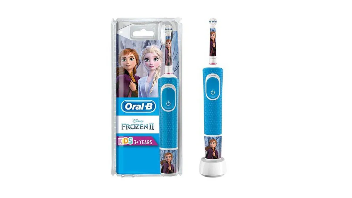 Oral B Vitality Kids Παιδική Ηλεκτρική Οδοντρόβουρτσα Frozen 3+