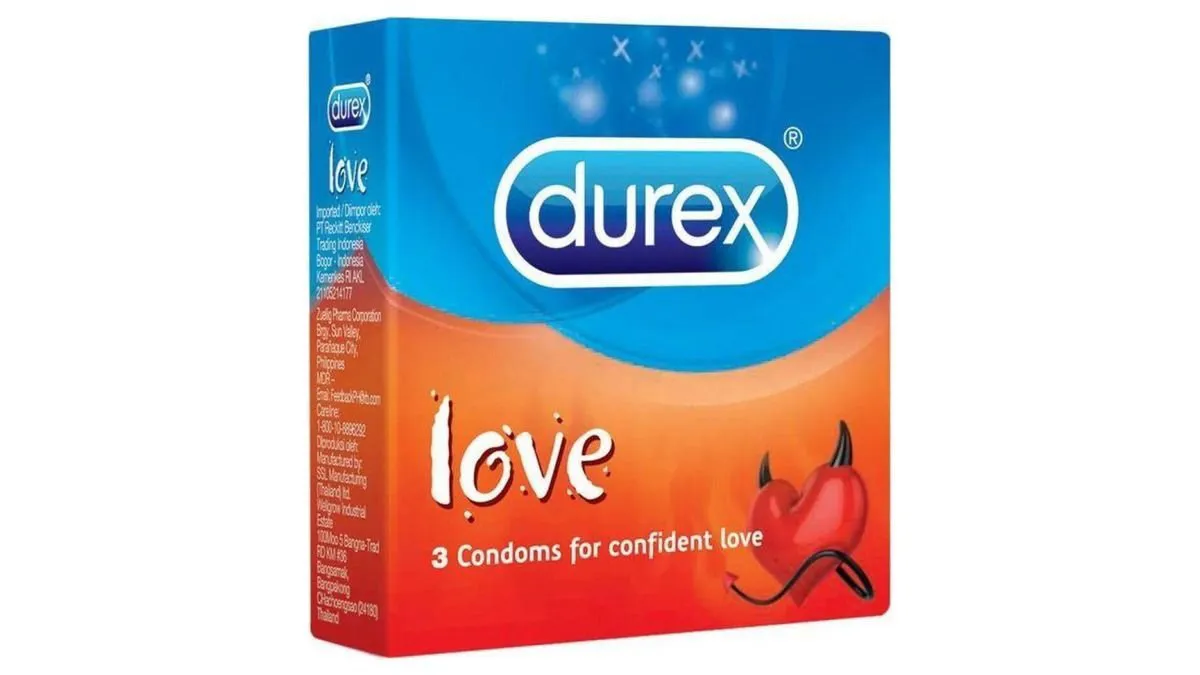 Durex  Προφυλακτικά Love  3 τεμ