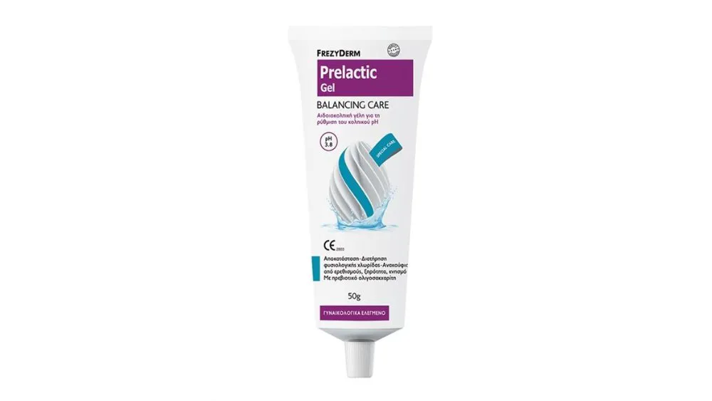 Frezyderm Prelactic Gel Balancing Care Κολπικό Gel Ανακούφισης της Ευαίσθητης Περιοχής 50g
