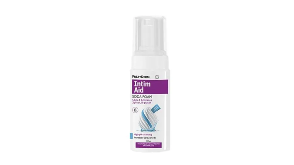 Frezyderm Intim Aid Soda Foam Αφρός Καθαρισμού για Ευαίσθητη Περιοχή, 100ml