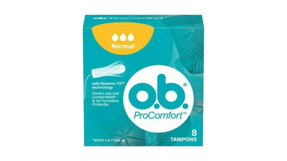 Ob Normal Ταμπόν Μεσαίας Ροής x8 Tampons