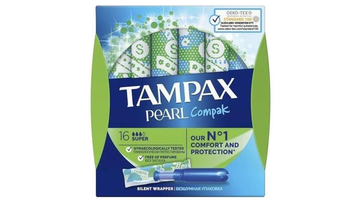 Tampax Pearl Compak Super x16