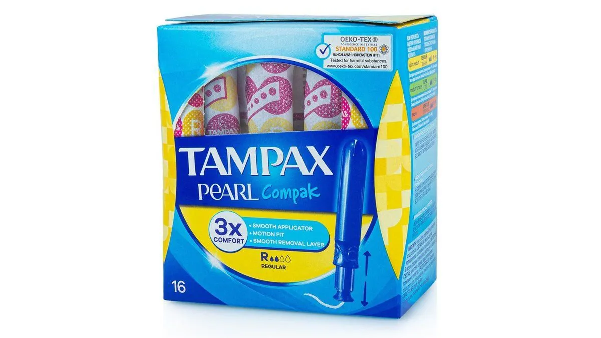 Tampax Pearl Compak Regular x16