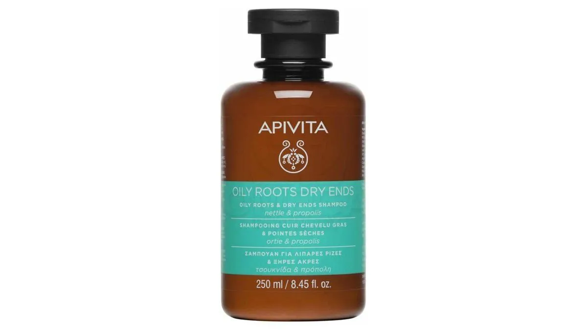 Apivita Shampoo Λιπαρή Ρίζα Ξηρές Άκρες 250 ml