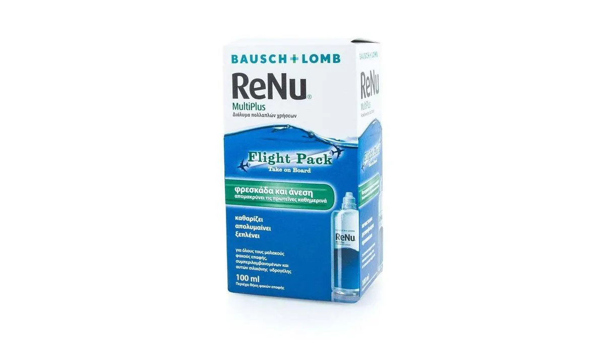 Baush & Lomb Renu Multiplus Travel Pack 100ml