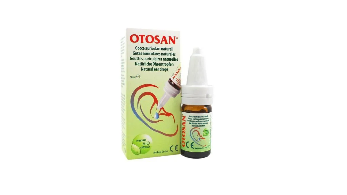 Otosan Ear Drops Φυσικές Ωτικές Σταγόνες - Τριπλή Δράση10ml