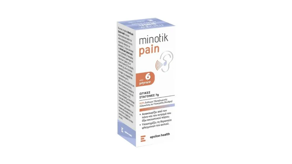 Epsilon Health Minotic Pain Ear Drops 7g