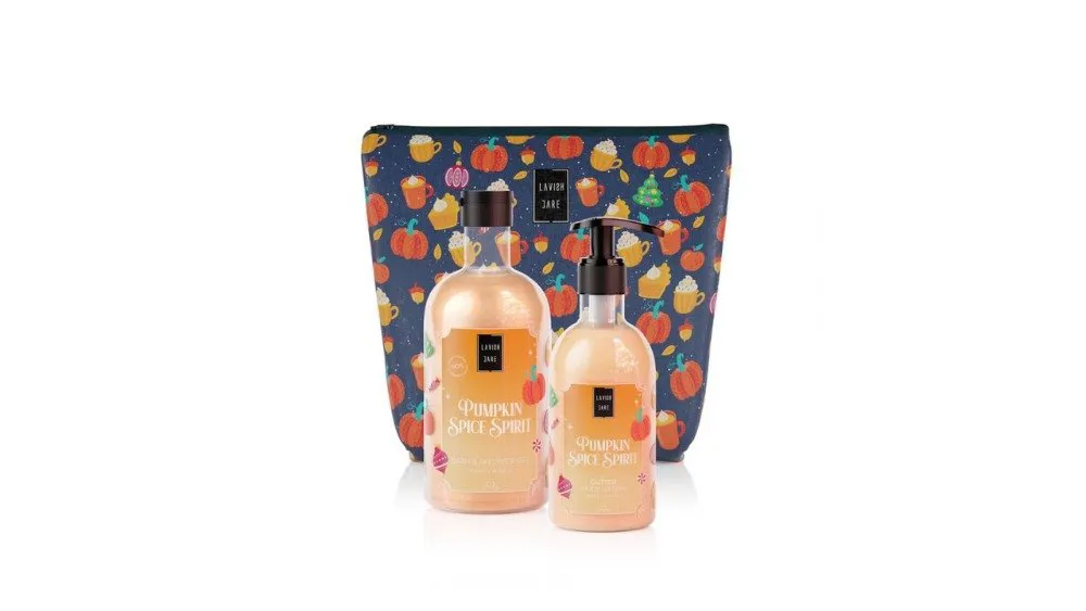 Lavish Care Pumpkin Spice Spirit Bag Set
