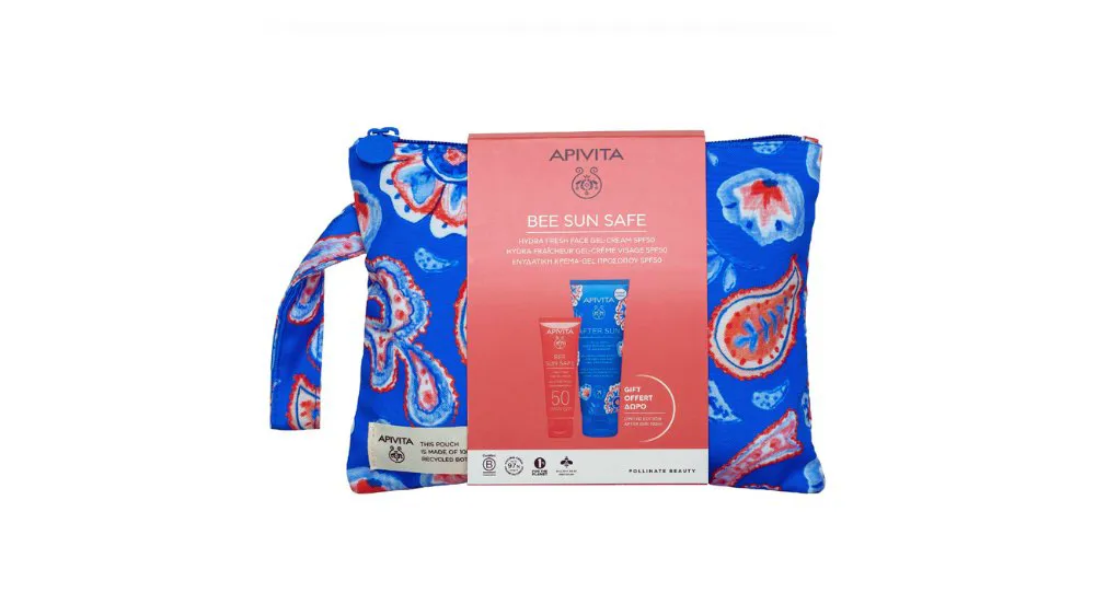 Apivita Promo Bee Sun Safe Hydra Fresh Αντηλιακή Κρέμα Gel Προσώπου Sp50