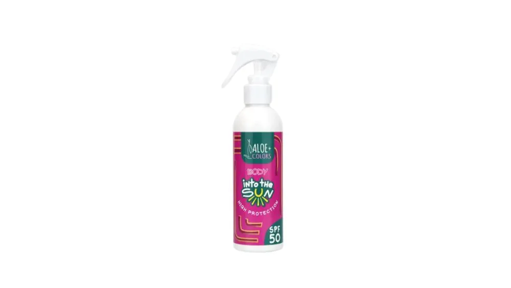 Aloe+ Colors Into The Sun Spray Αντηλιακή Κρέμα Σώματος SPF50 180ml