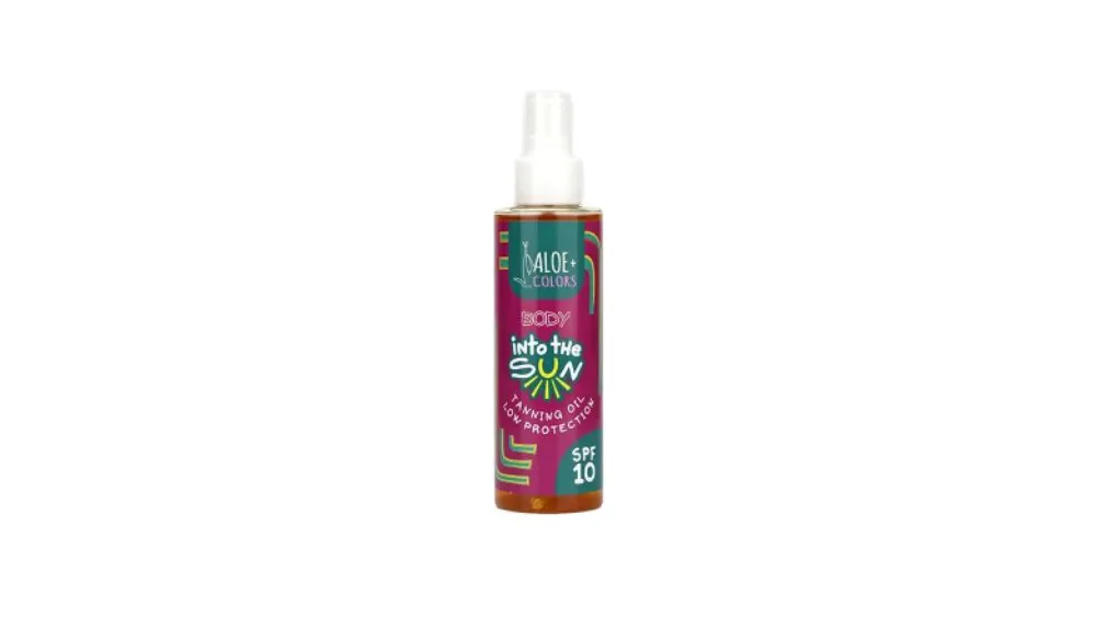 Aloe+ Colors Into The Sun Body Tanning Oil Spray SPF10 150ml
