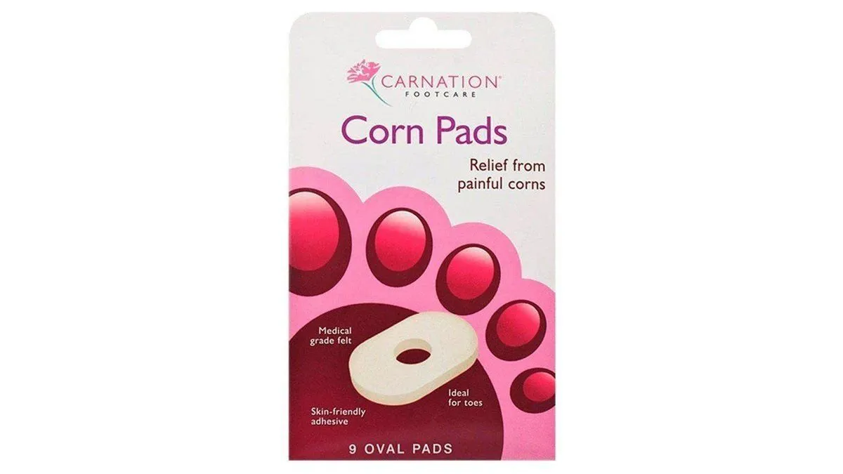 Carnation Felt Oval Corn Rings