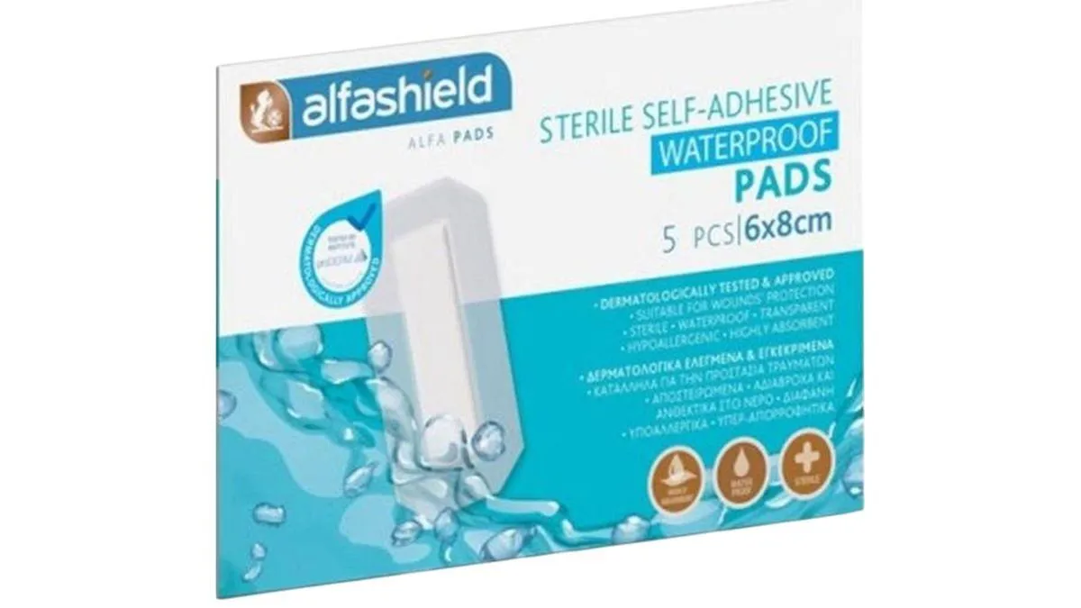 Alphashield Waterproof Self Adhesive Pads 6X8 5Pcs