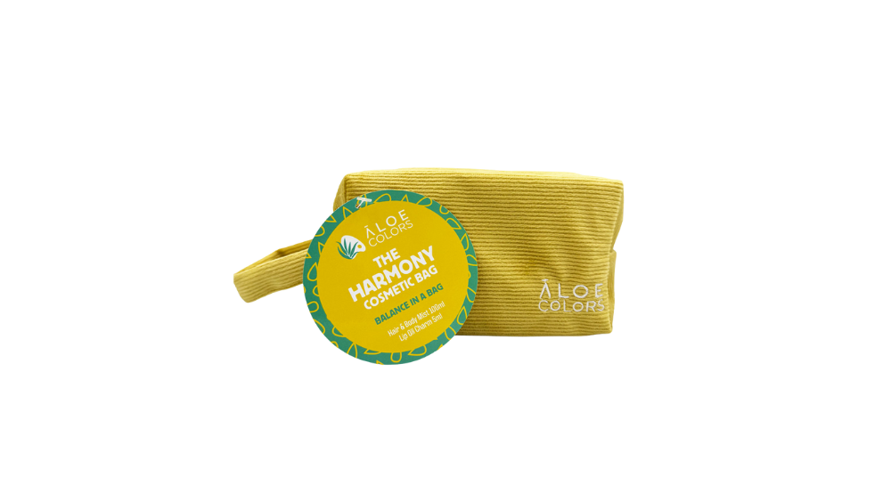 ALOE + COLORS HARMONY BAG MIST & LIP OIL
