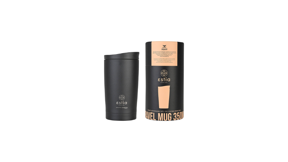 Estia Travel Mug Midnight Black 350ml