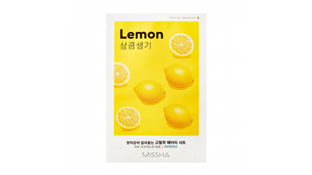 Missha Airy Fit Sheet Mask Lemon 1 pcs