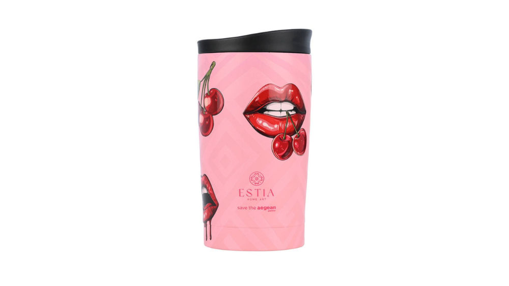Estia Travel Mug 350ml Blush Pop