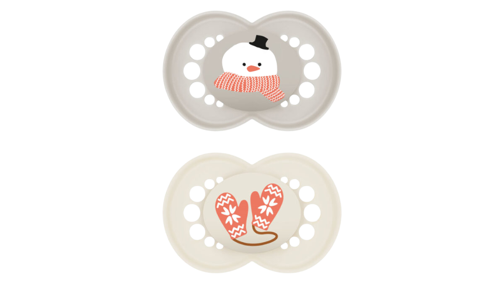 Mam Πιπίλα Σιλικόνης 16+ Μηνών Winter Limited Edition Unisex