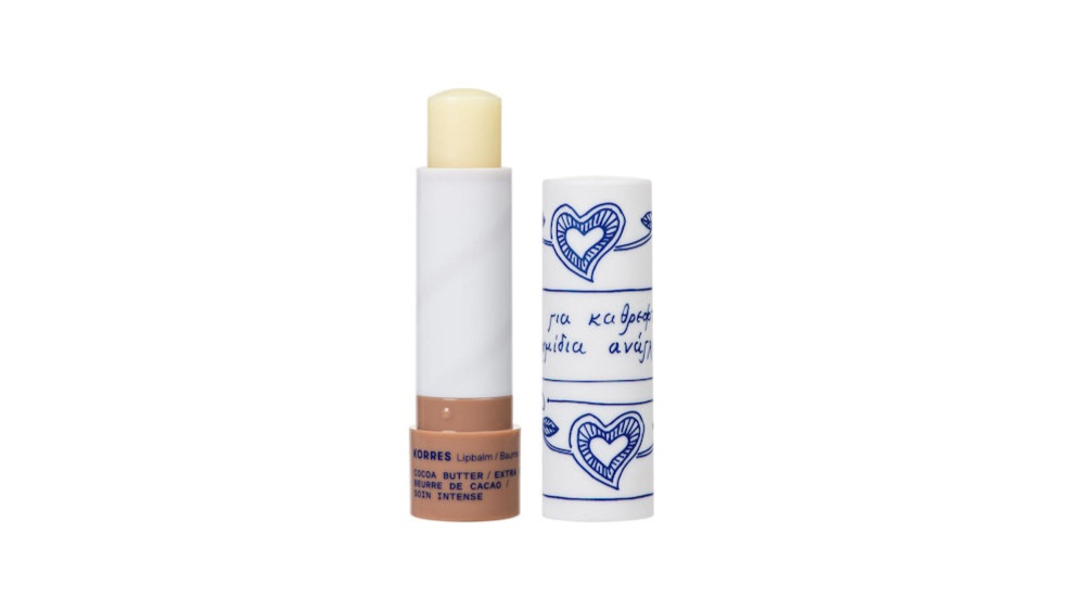 Korres Lip Balm Cocoa Butter Ενυδατική Φροντίδα για τα Χείλη με Βούτυρο Κακάο, 4,5g