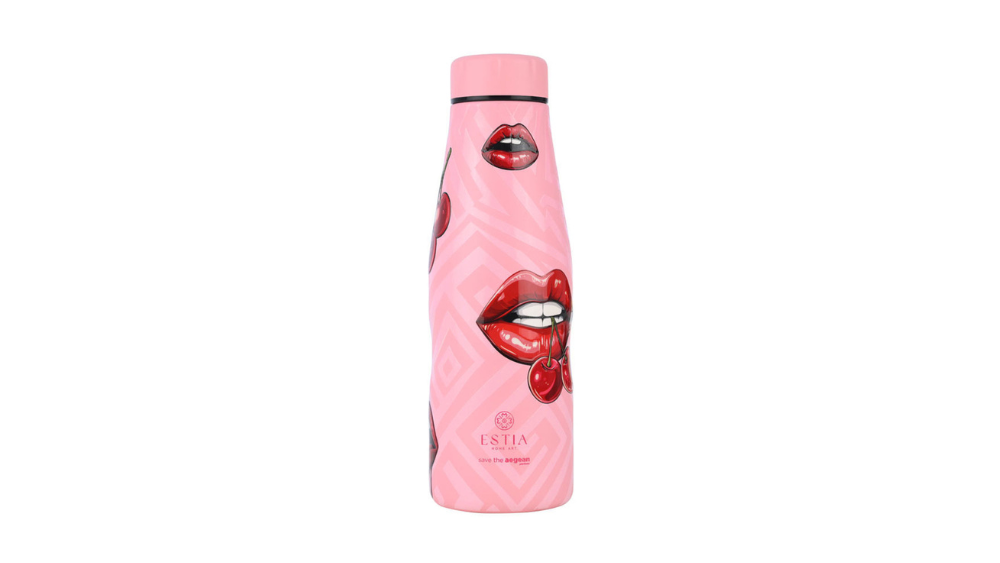 EstiaTravel Flask 500ml Blush Pop Μπουκάλι Θερμός Ανοξείδωτο