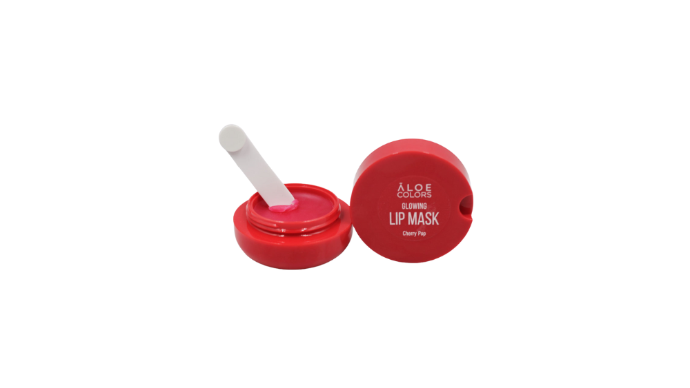 Aloe+ Colors Lip Mask Cherry Pop Glowing 10ml - Μάσκα Χειλιών Λάμψης