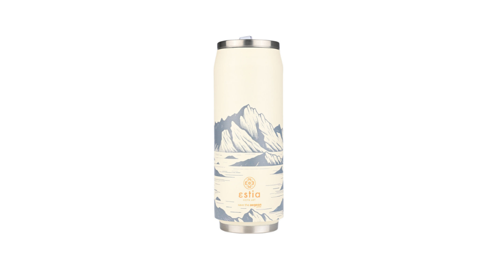 Estia Travel Cup 500ml Alpine Essence Ποτήρι Θερμός Ανοξείδωτο