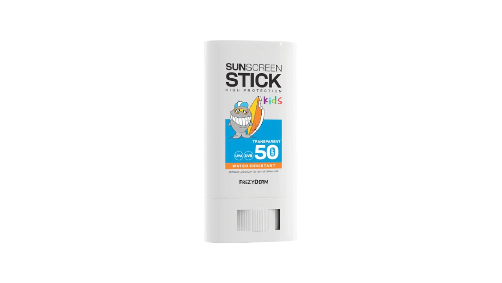 Frezyderm Kids Sun Screen Stick SPF50  Διάφανο παιδικό αντηλιακό stick 20ml