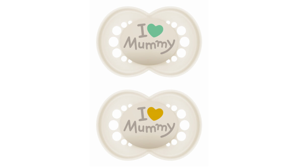 Mam Πιπίλα I Love Mummy 16+m (σιλικόνη) x2 Unisex