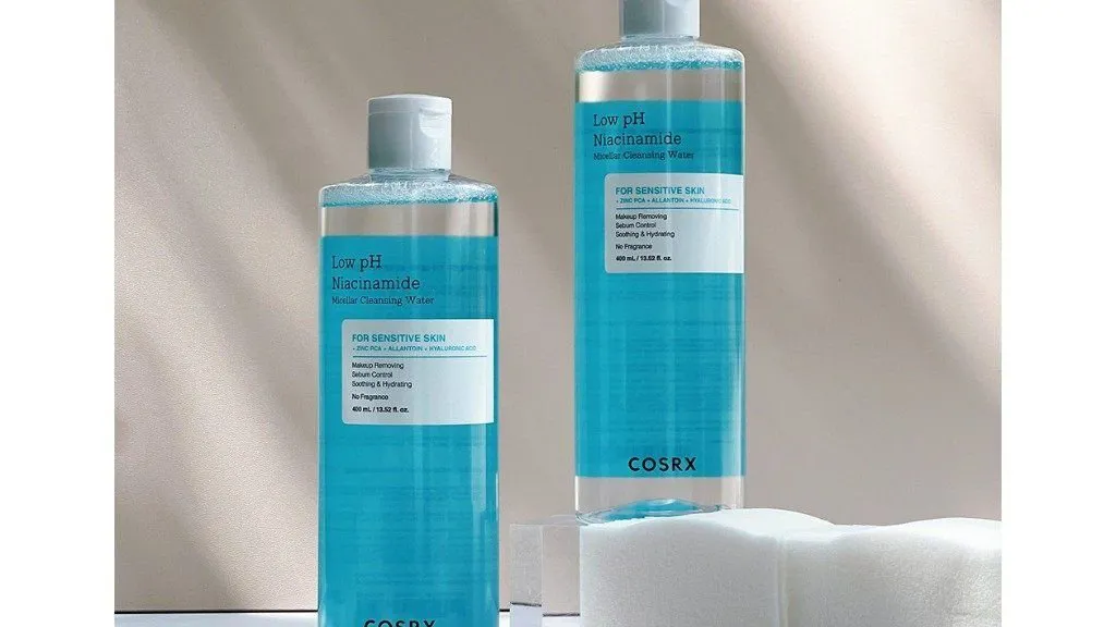 Cosrx Low pH Niacinamide Micellar Cleansing water  400ml