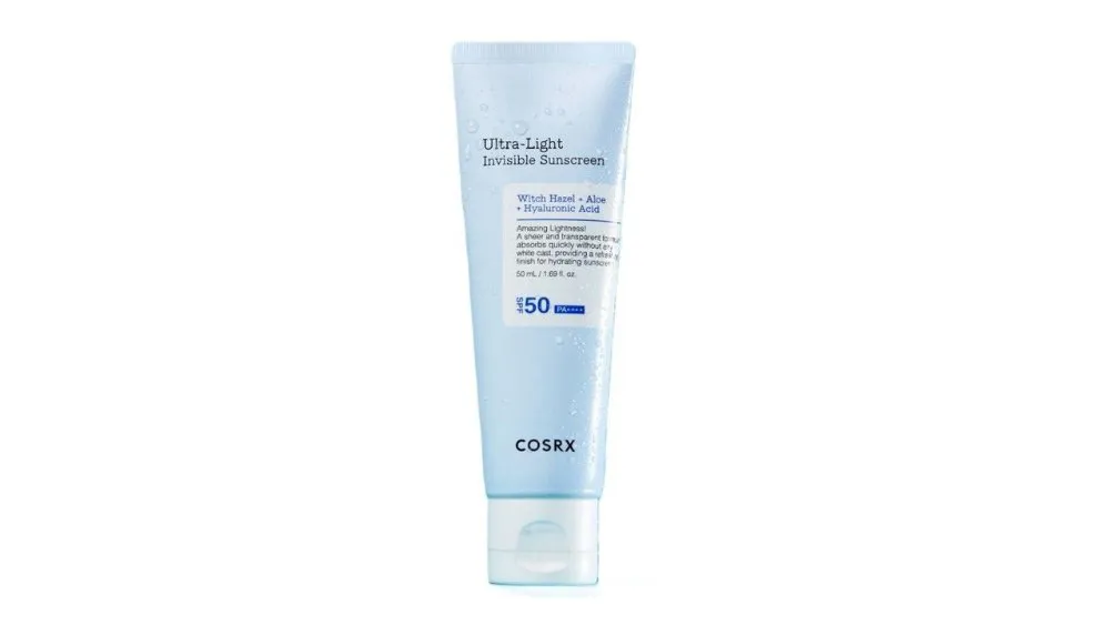 Cosrx Ultra-Light Invisible Sunscreen Super λεπτόρρευστο ενυδατικό αντιηλιακό