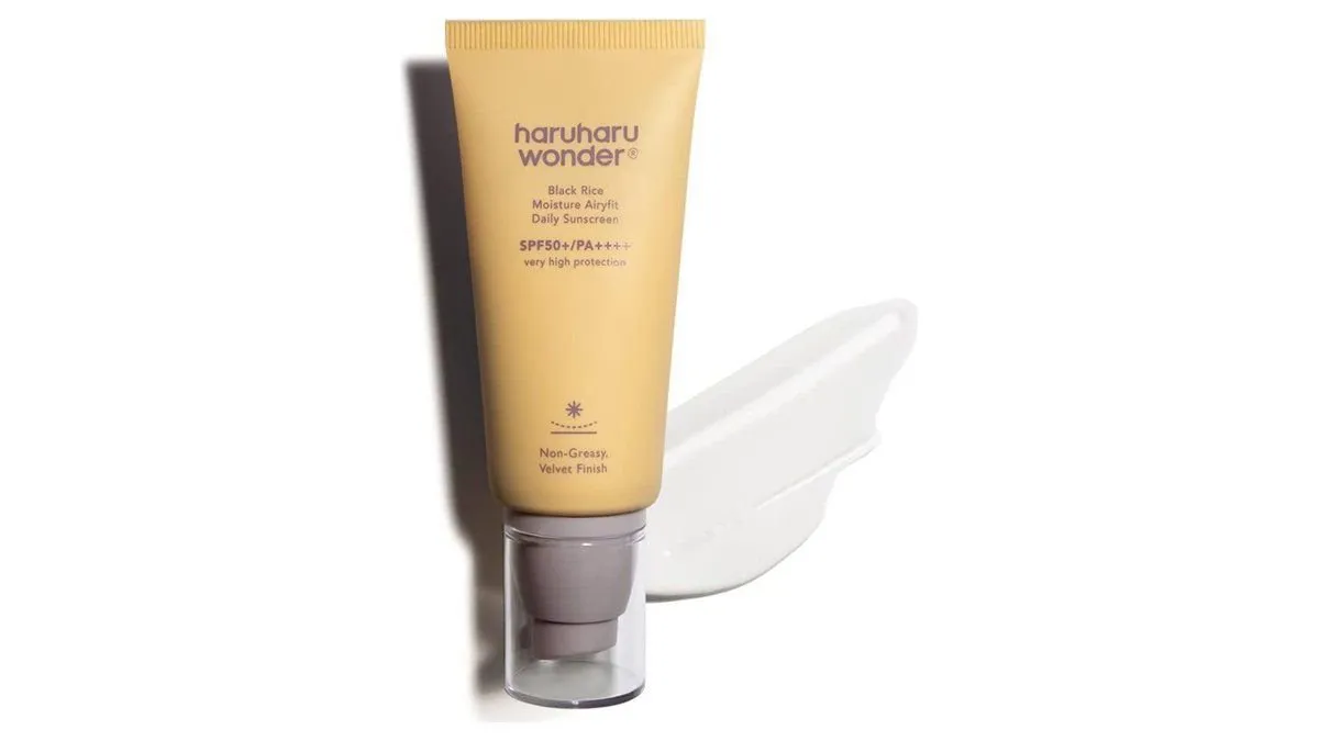 Haruharu Wonder Black Rice Moist Airyfit Daily Sunscreen 50Spf+ 50 ml