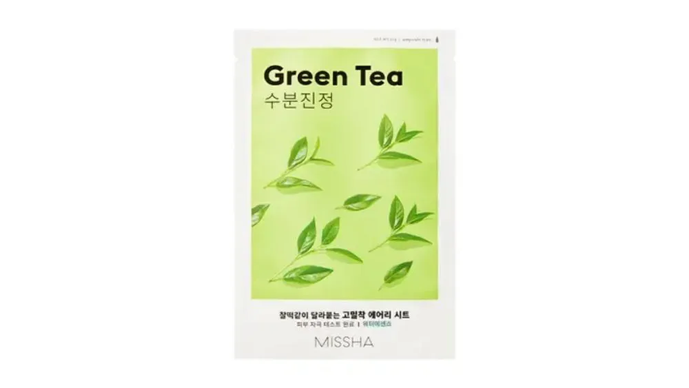 Missha Airy Fit Sheet Mask Green Tea 1 pcs