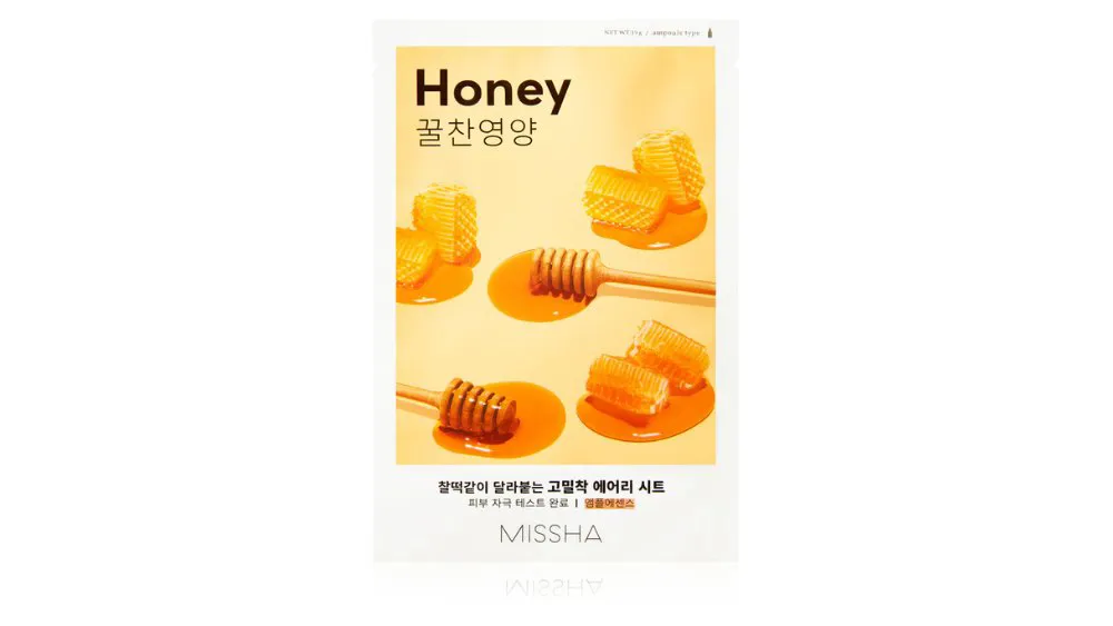 Missha Airy Fit Sheet Mask Honey 1pcs