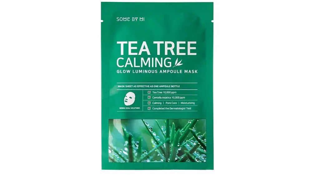 Some By Mi Tea Tree Calming Glow Luminous Ampoule Mask - Καταπραϋντική Μάσκα 25g