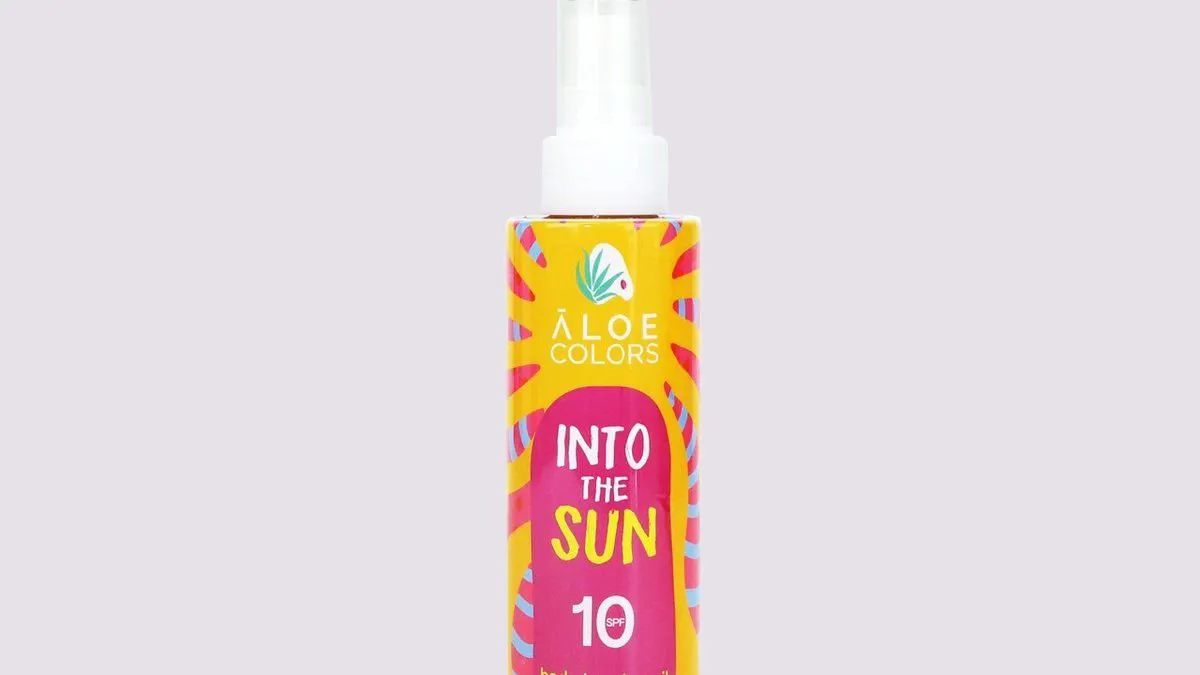 Aloe + Colors Into The Sun Tanning Oil Spf10 150 ml