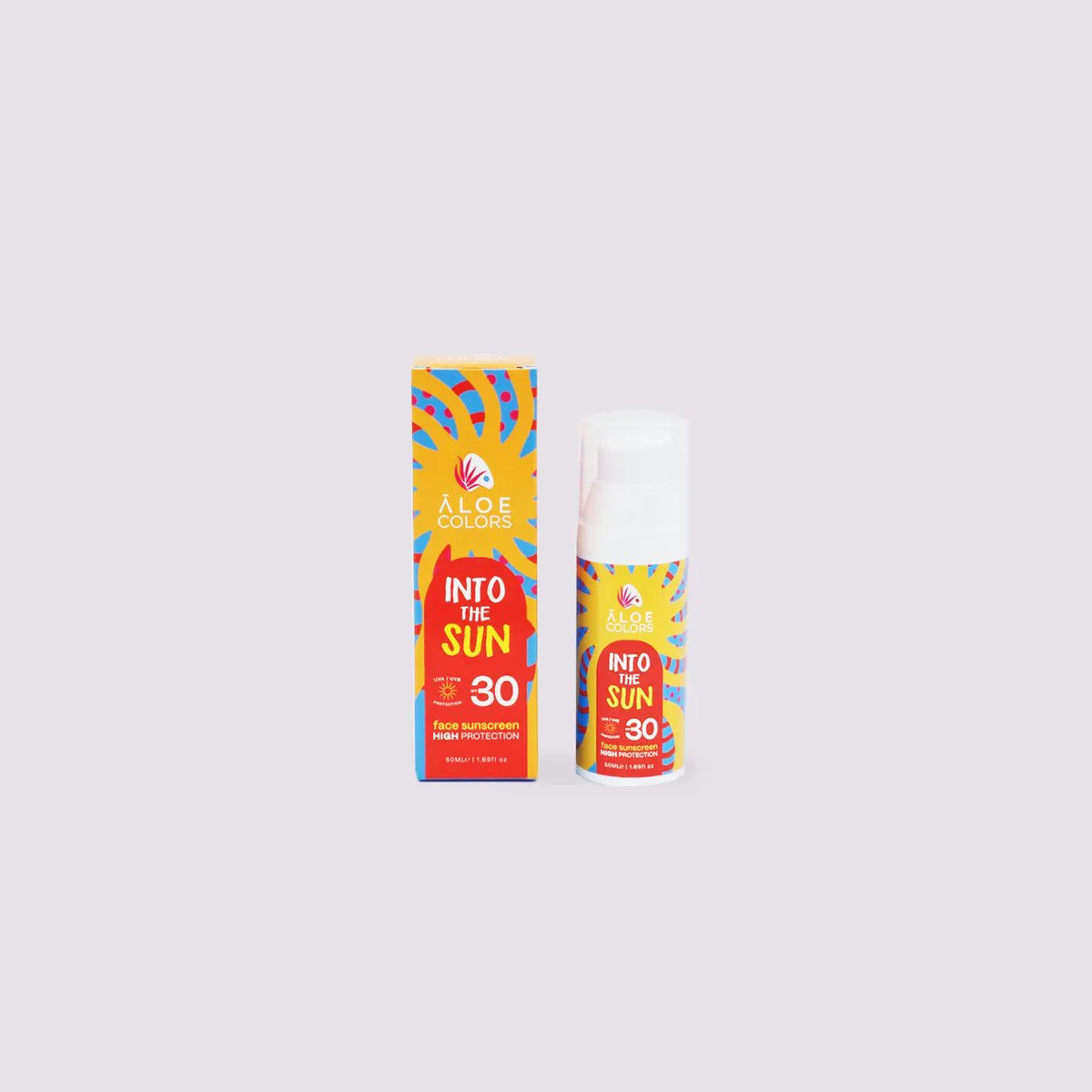 Aloe + Colors Into The Sun Face Sunscreen spf30 50ml