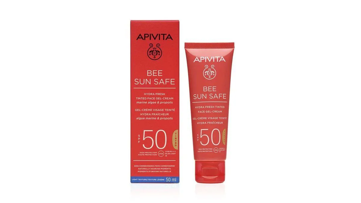 Apivita Sun Bee Hydra Gel Cream Tinted Spf50 50 ml
