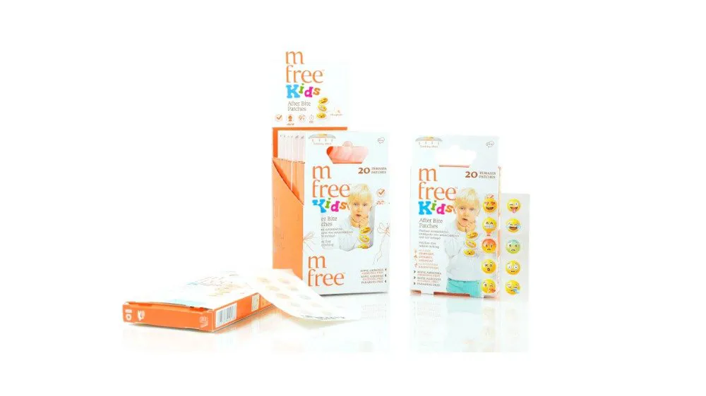 Mfree Καταπραϋντικά Αυτοκόλλητα για Παιδιά 20τμχ