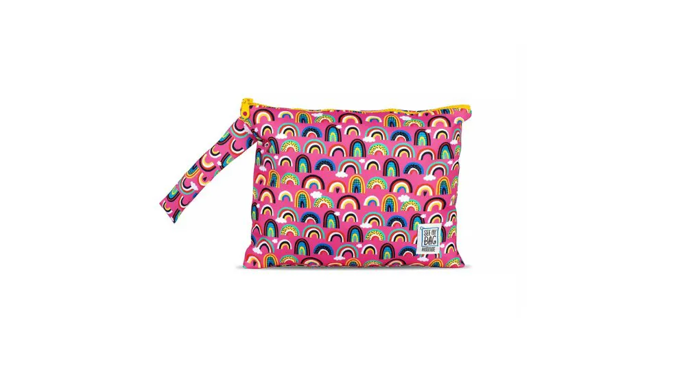 See My Bag Wet Bag Small Rainbow
