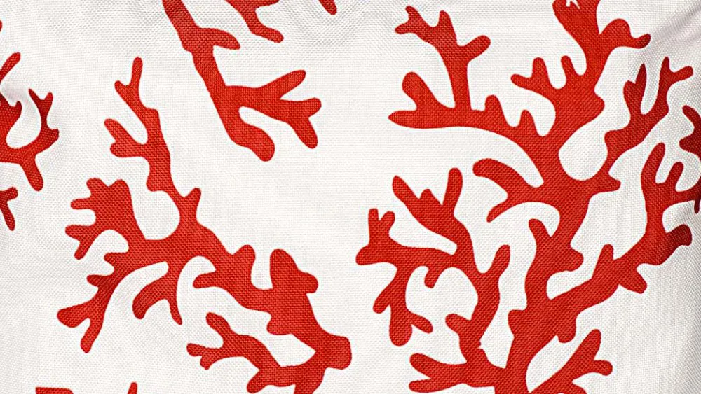 See My Bag Scrunchie Corals Red